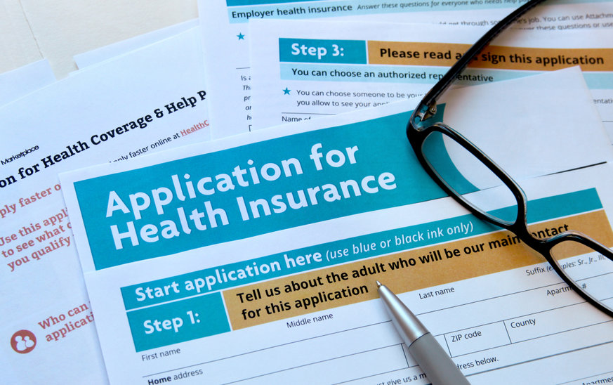 Health insurance application